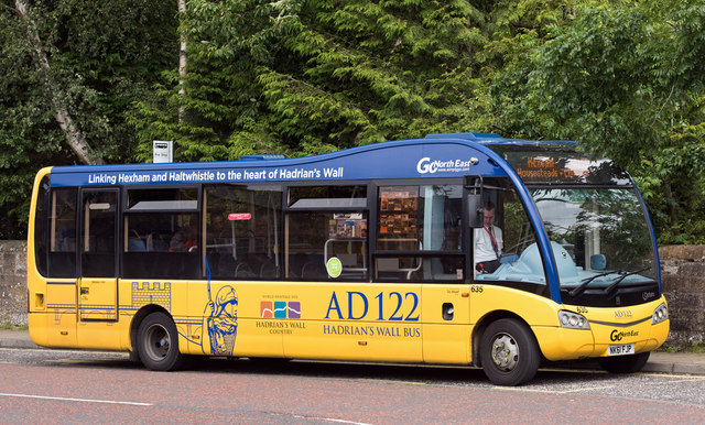 AD122 Hadrians Wall Bus