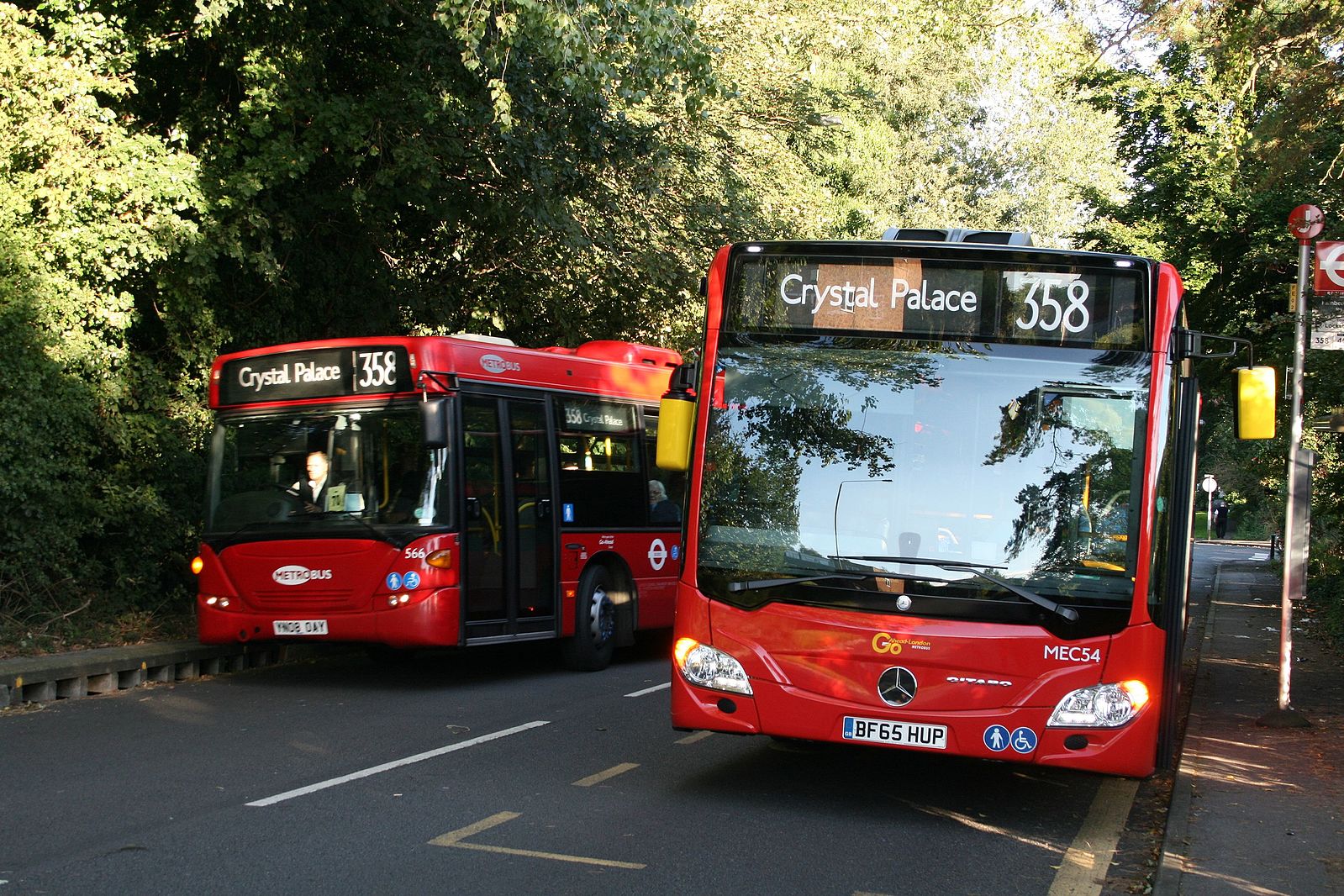 London bus 358