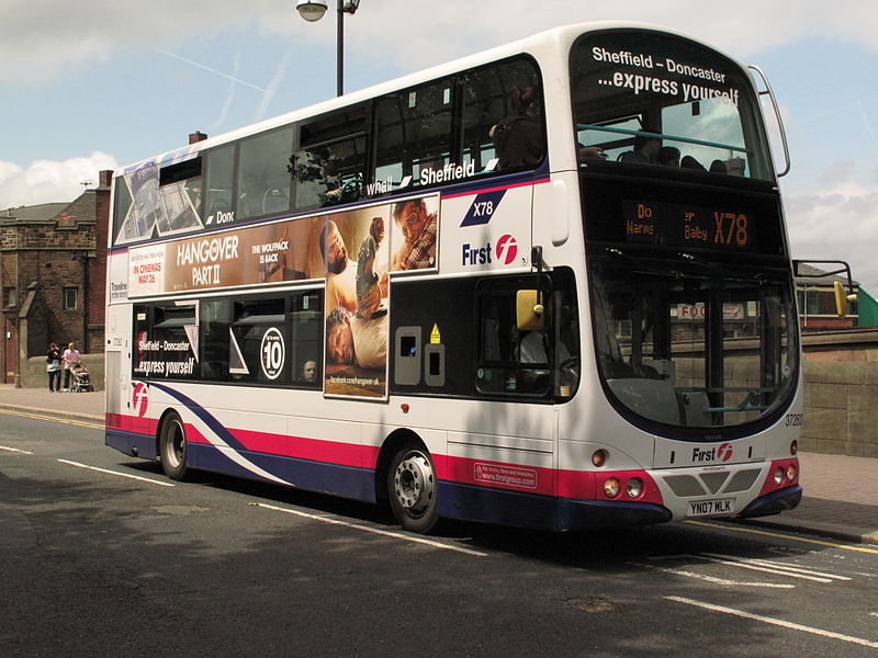 #AYearOfBuses 178: X78 Sheffield – Doncaster