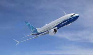 Boeing 737 MAX 7 First Flight Air to Air