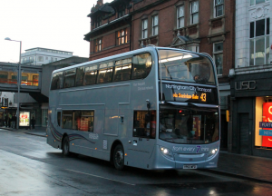 NCT Scania N230UD/Enviro400 604 (YP63 WFD). Image credit: BMB15 on Flickr.
