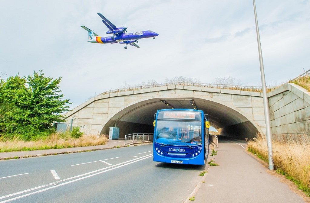 #AYearOfBuses 56: CONNexIONS Exeter – Exeter Airport
