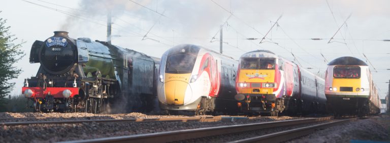 Four trains, four generations