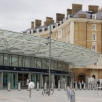 New exterior facing St Pancras International.