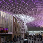 King's Cross - new concourse and info screens