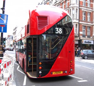 Rear of LT6, one of the prototypes of the beautiful New Bus for London, also lovingly known as the 'Borismaster'...
