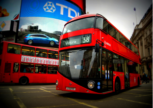Single-handedly eliminating London's yellow bus displays. Image credit: chrisbell50000 on Flickr.