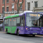 ADL Enviro 200 373 (YX13 AEP), branded for Nottingham Network service 87/88.